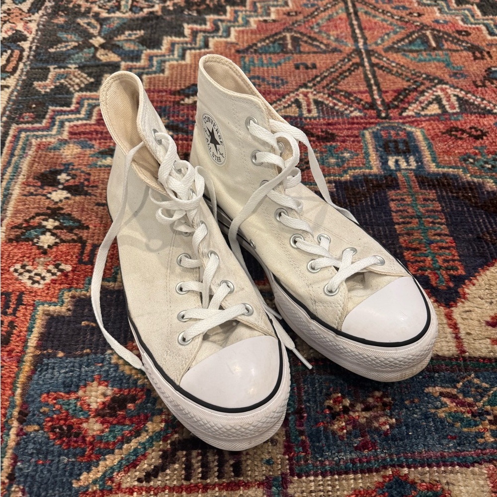 Converse Women's All Star High-Top Platform Sneakers - White